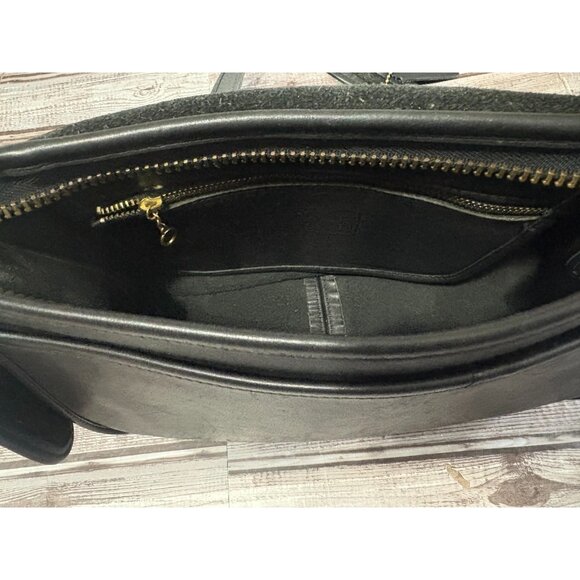 COACH Leather Patricia's Legacy Saddle Flap Messenger Crossbody Bag 9951 Vintage - Picture 9 of 11